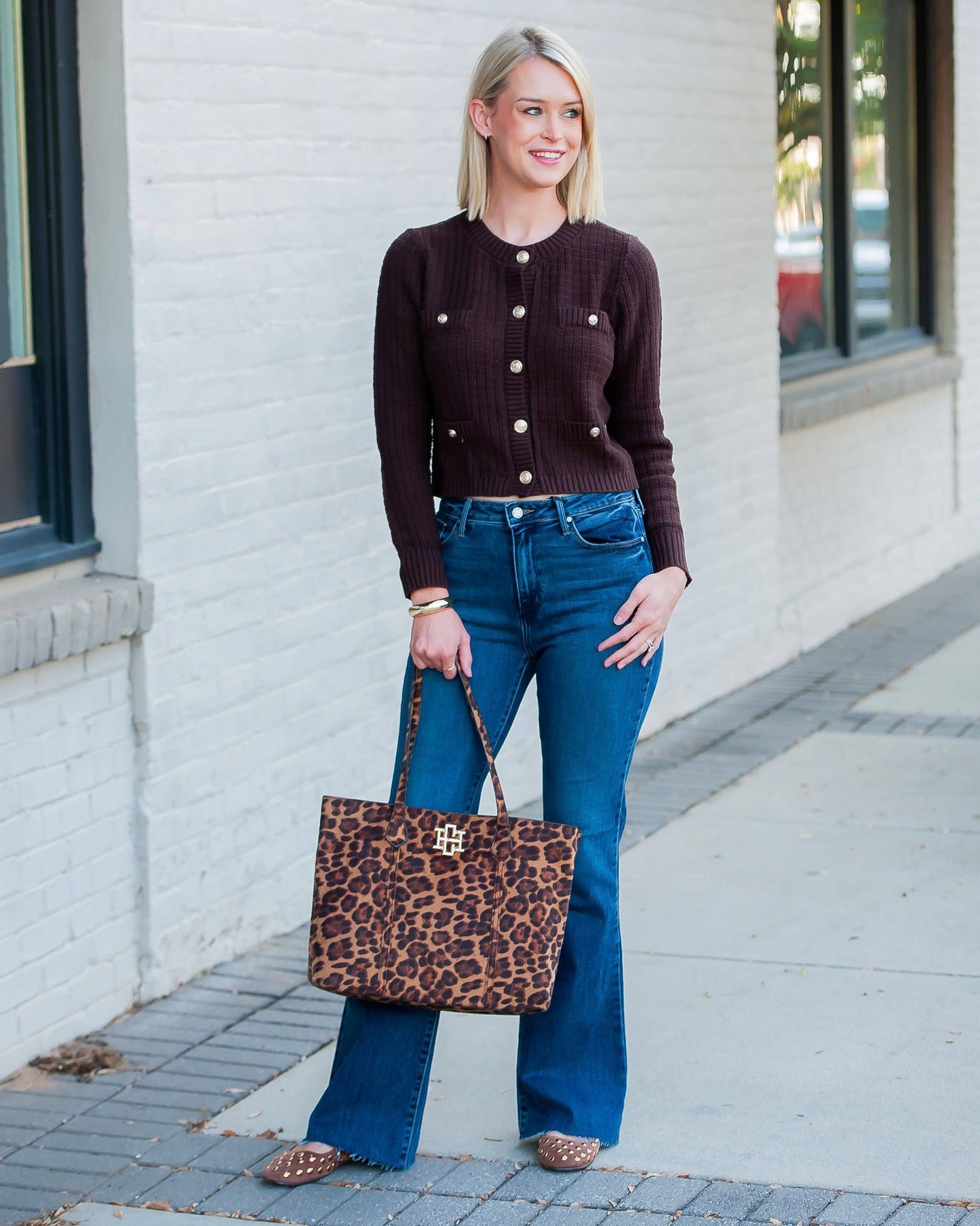 Heath Tote Bag - Leopard