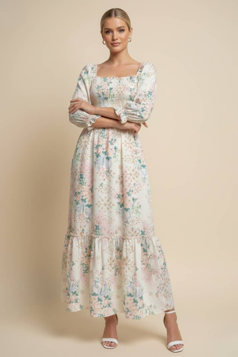 Blooming Beauty Maxi Dress