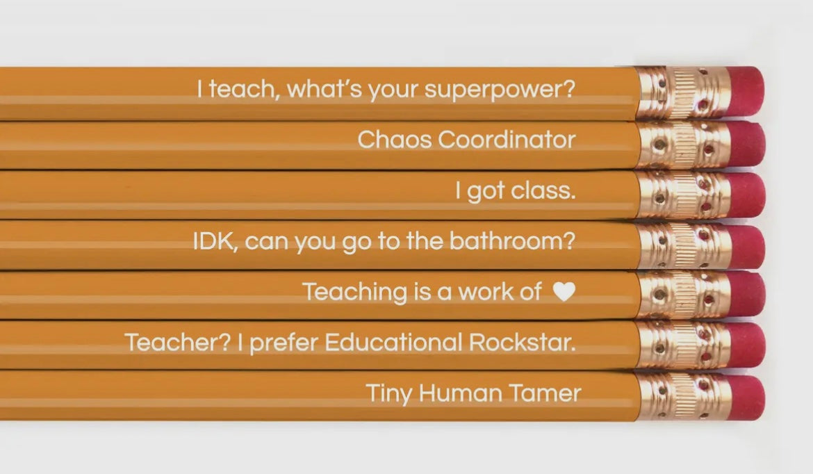 Teacher Pencils