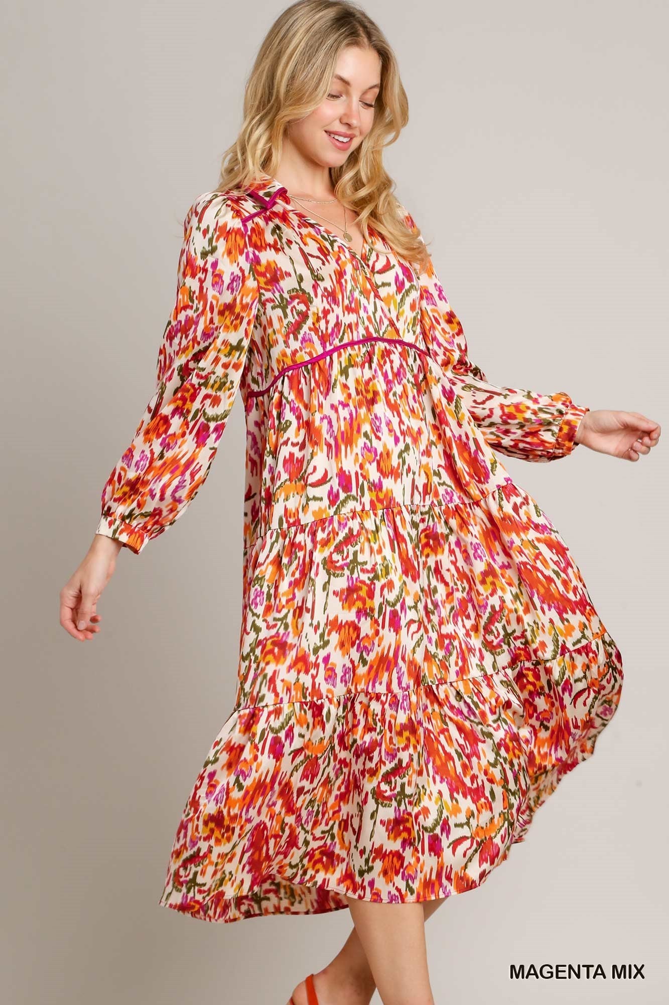 Colors Of The Wind Midi Dress