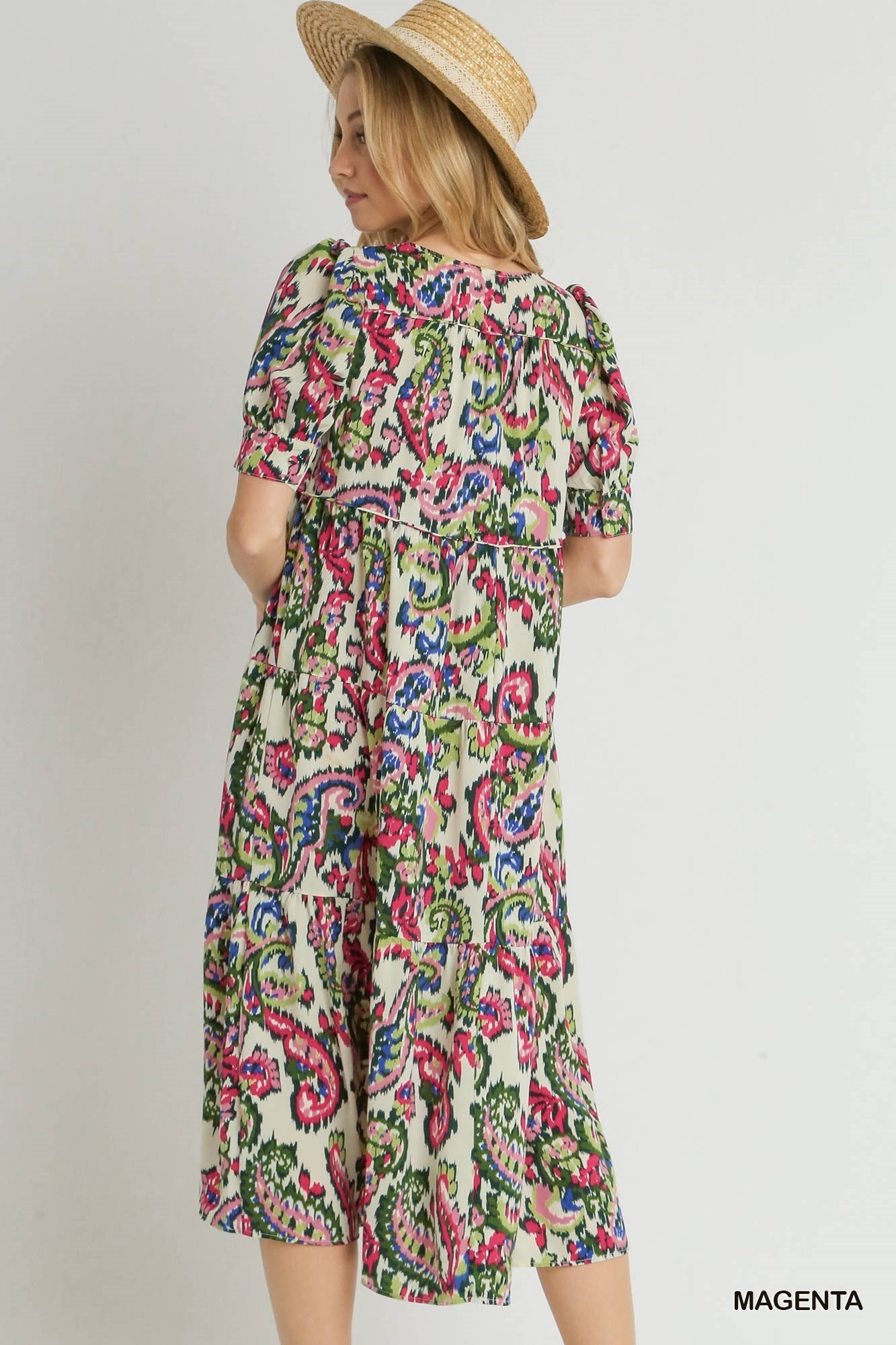 Wildest Dreams Paisley Midi Dress