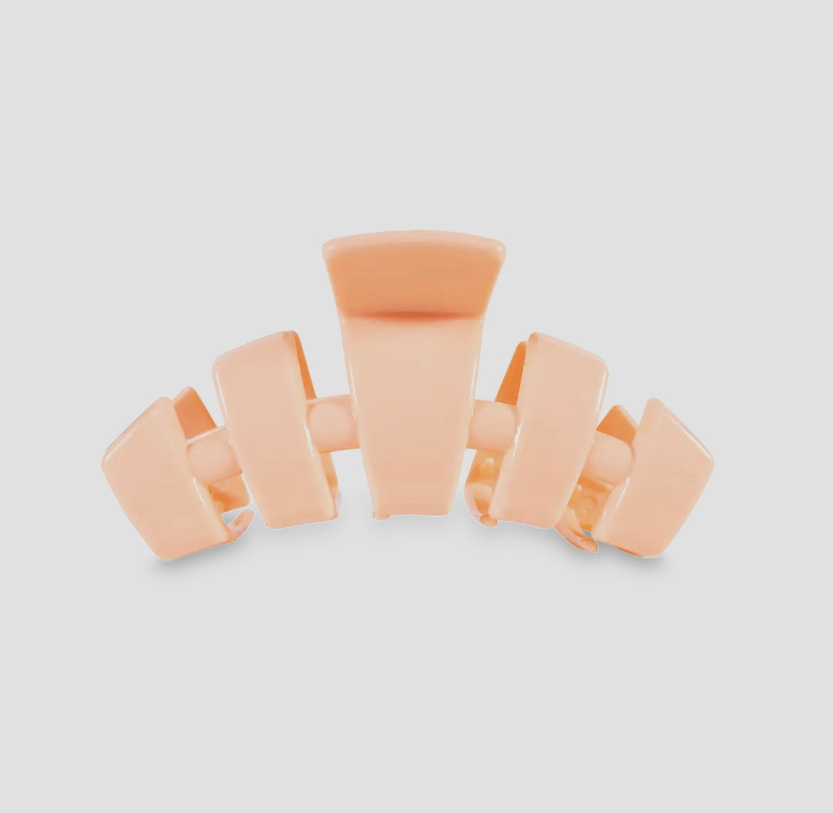 Teleties Medium Peach Fuzz Classic Hair Clip