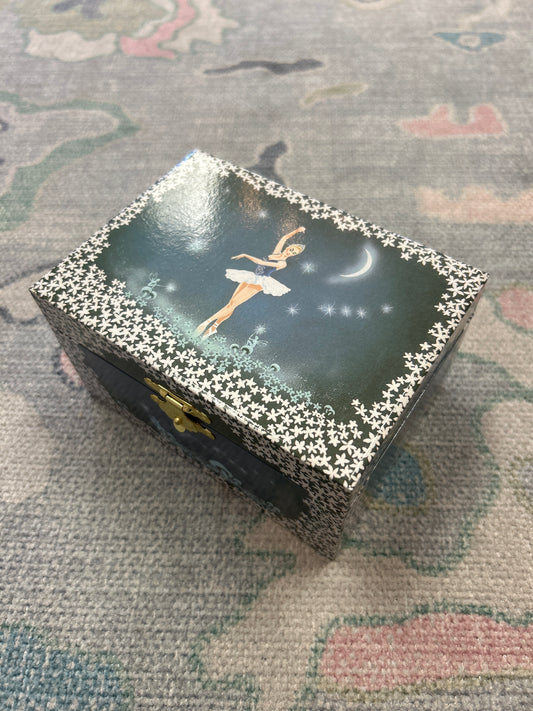 Blue Ballerina Music Box