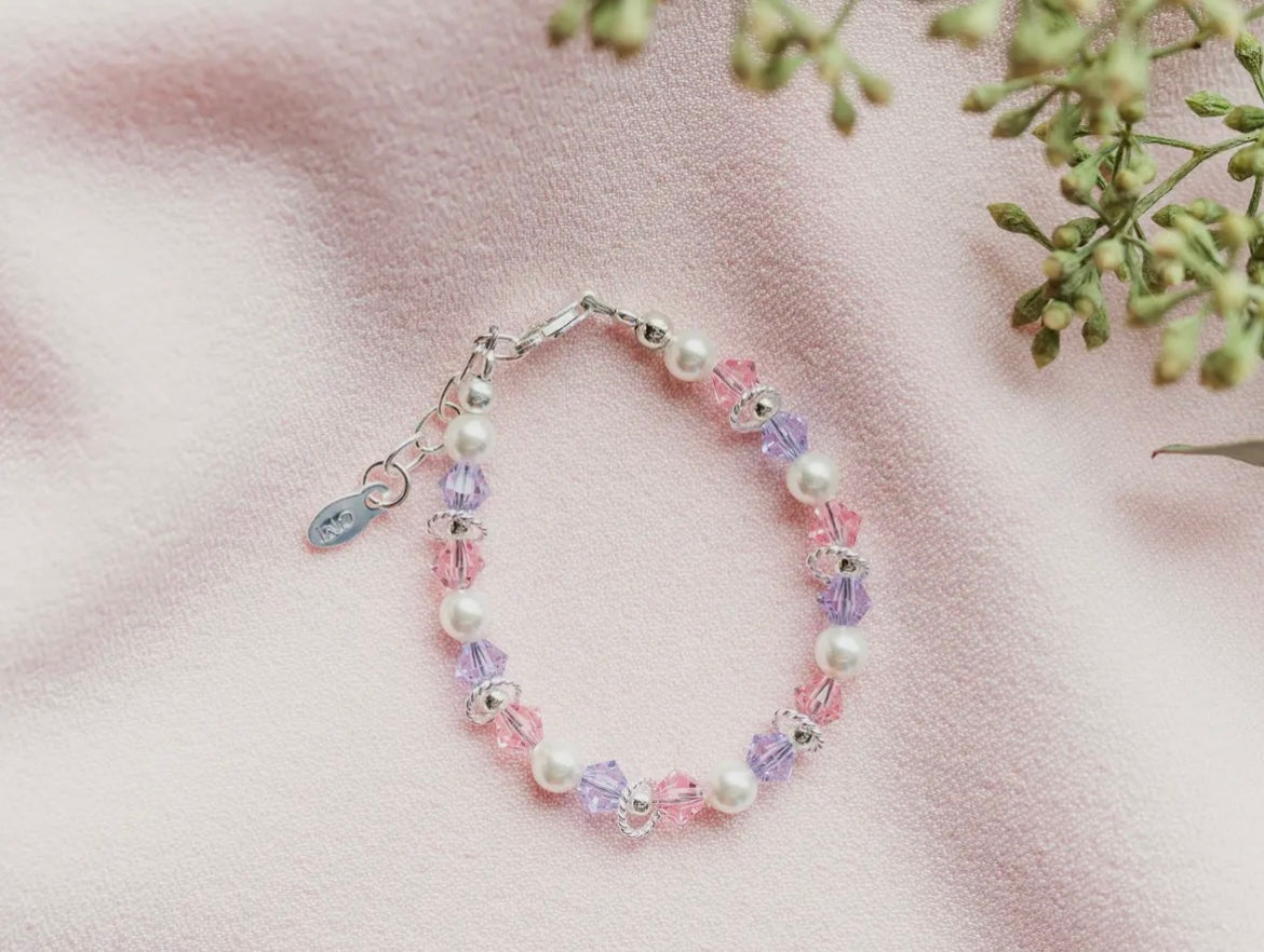 Natalee Sterling Silver Baby Bracelet