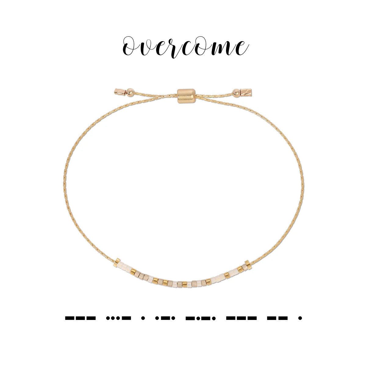 Overcome Dot & Dash Bracelet