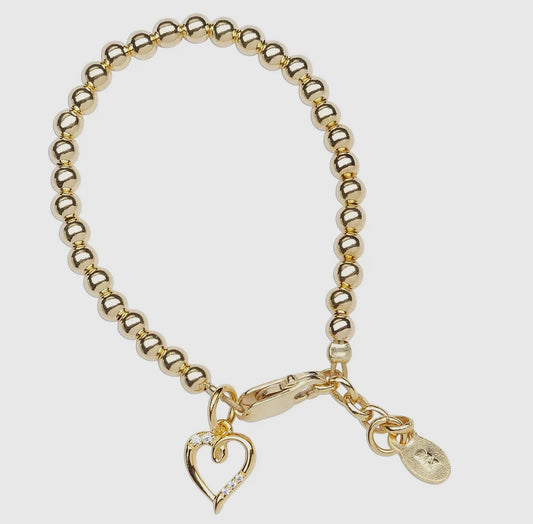 Aria 14K Gold Baby Bracelet