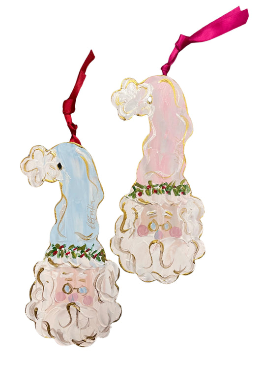 BB Fulton Santa Cut Out Ornament