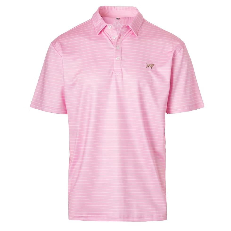 Pink Clubhouse Fieldstone Polo