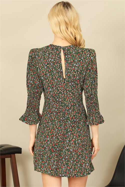 Growing Garden Floral Mini Dress