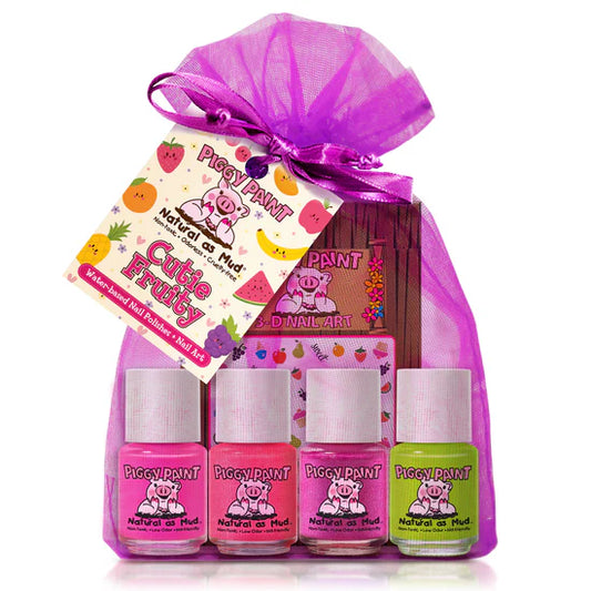 Cutie Fruity Gift Set: Kids Non-Toxic Nail Polish