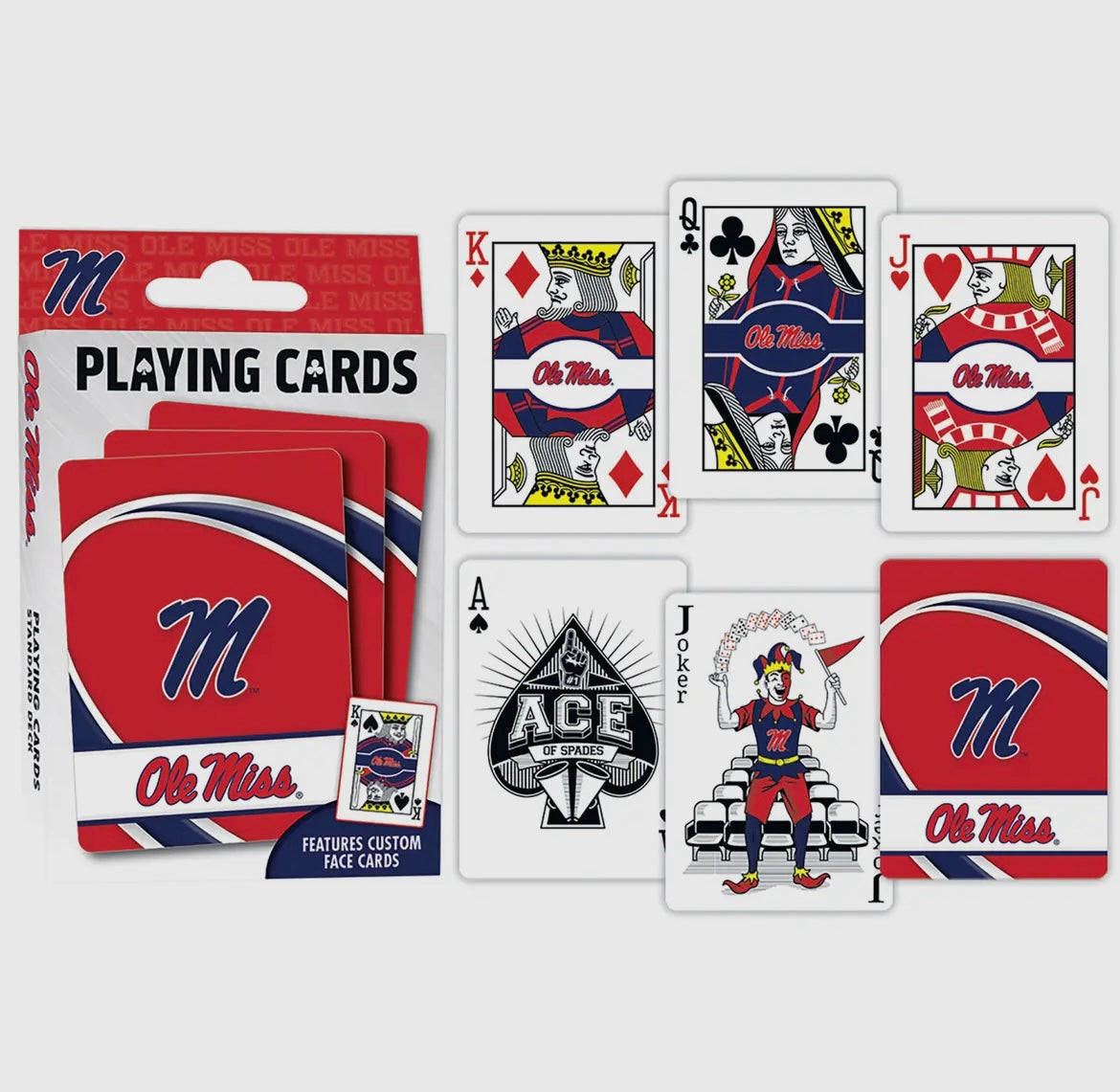 Ole Miss Playing Cards