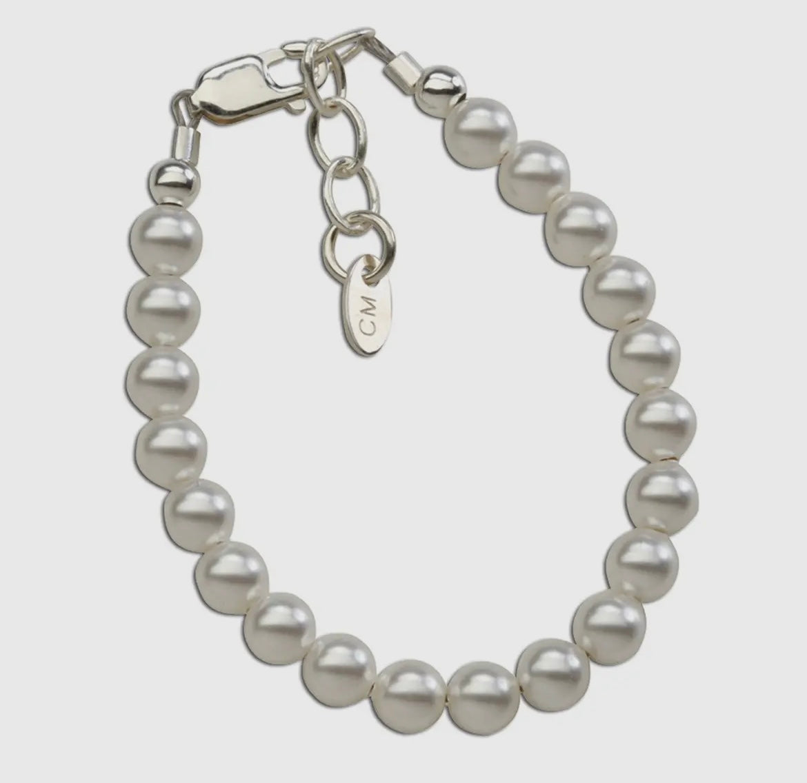 Serenity Sterling Silver Baby Bracelet