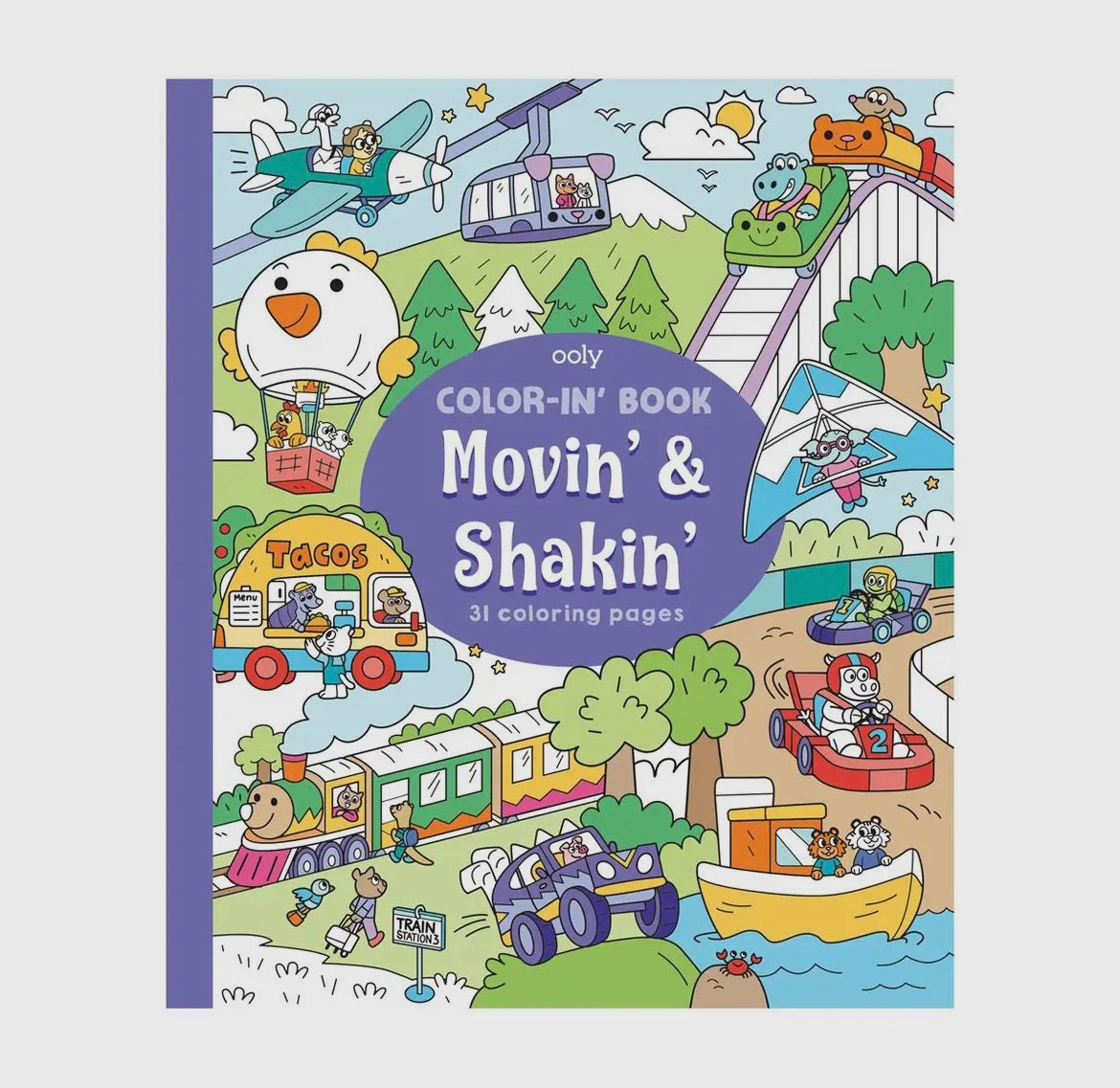 Movin’ & Shakin’ Coloring Book