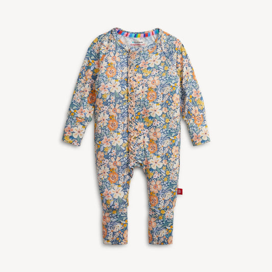 Floral Modal Ruffle Convertible Coverall