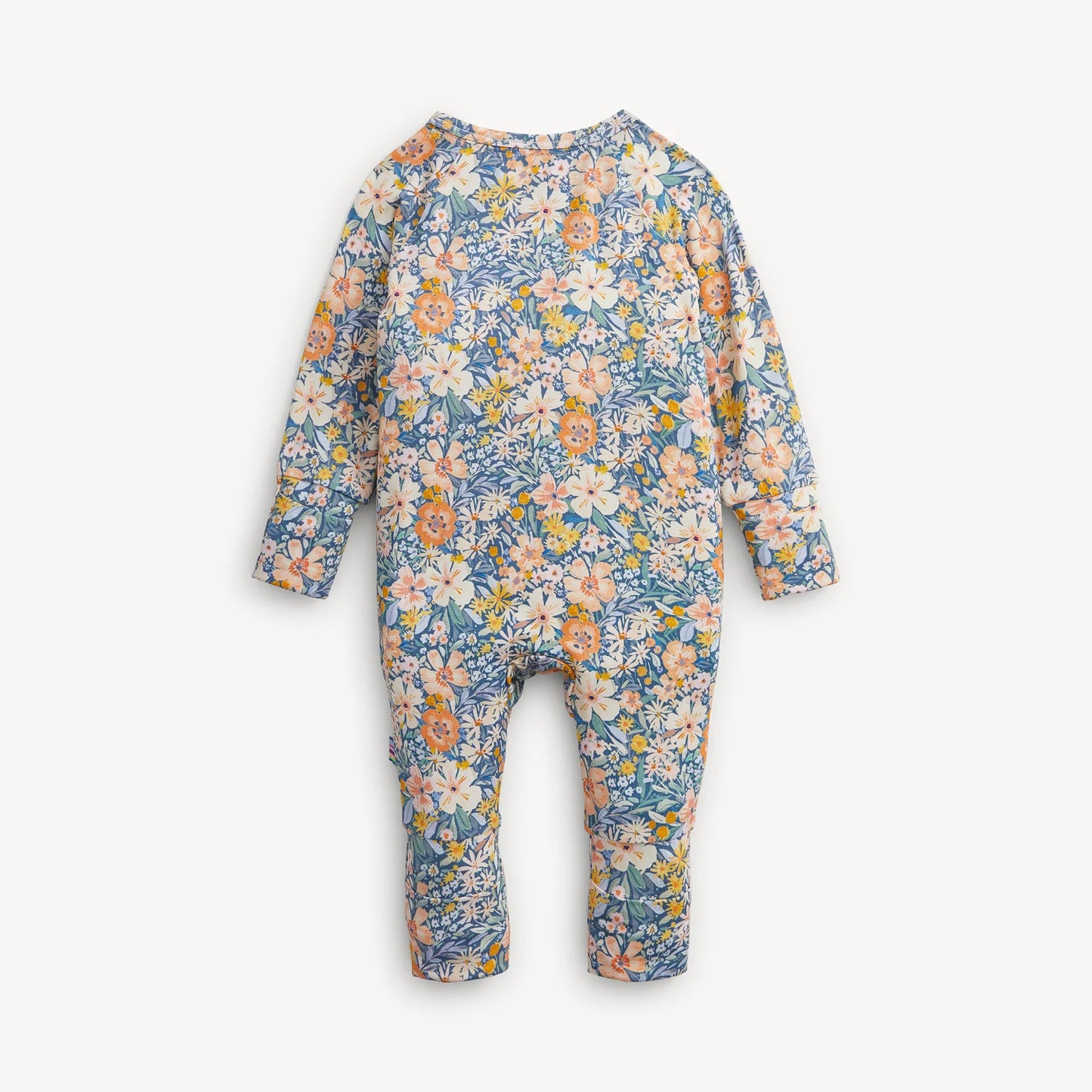 Floral Modal Ruffle Convertible Coverall