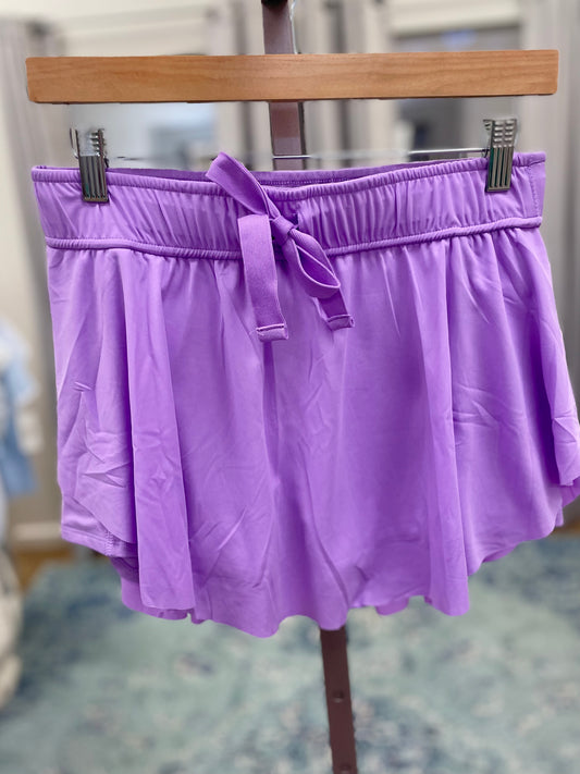 Take A Shot Lavender Tennis Skirt