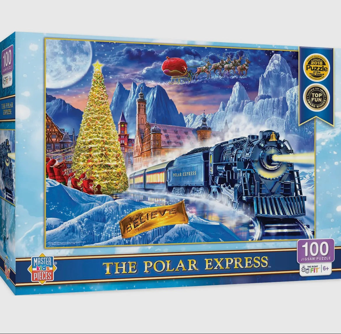 The Polar Express 100 Piece Puzzle