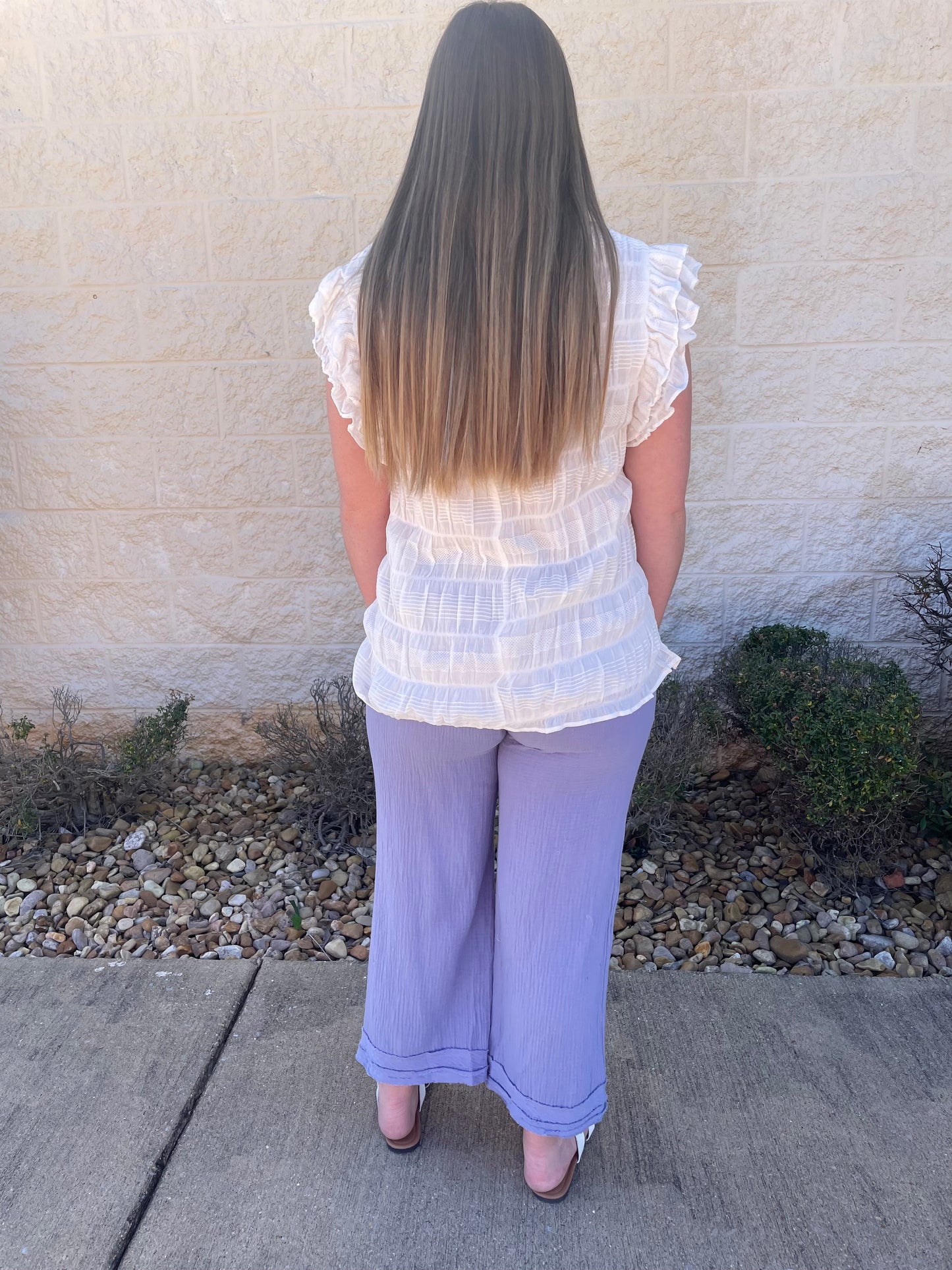 Easy Going Lavender Pants