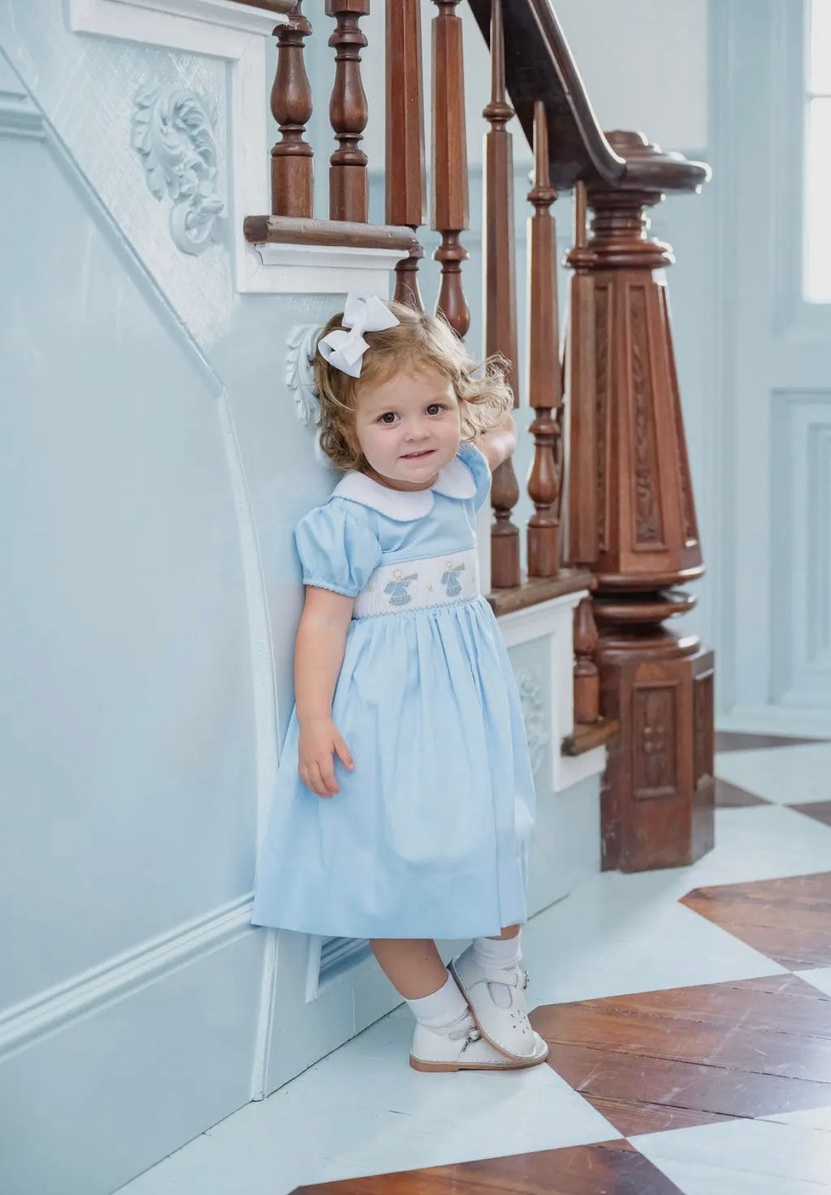 Hark Angels Smocked Caroline Dress