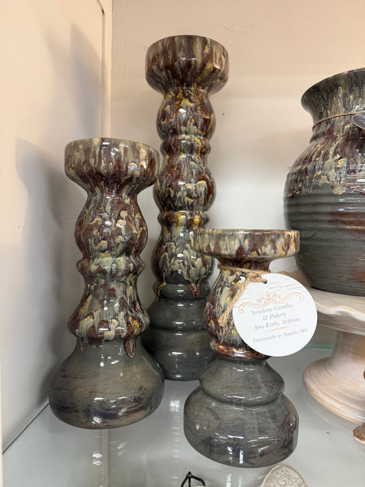 Sonshine Candlestick Set of 3 - Midnight