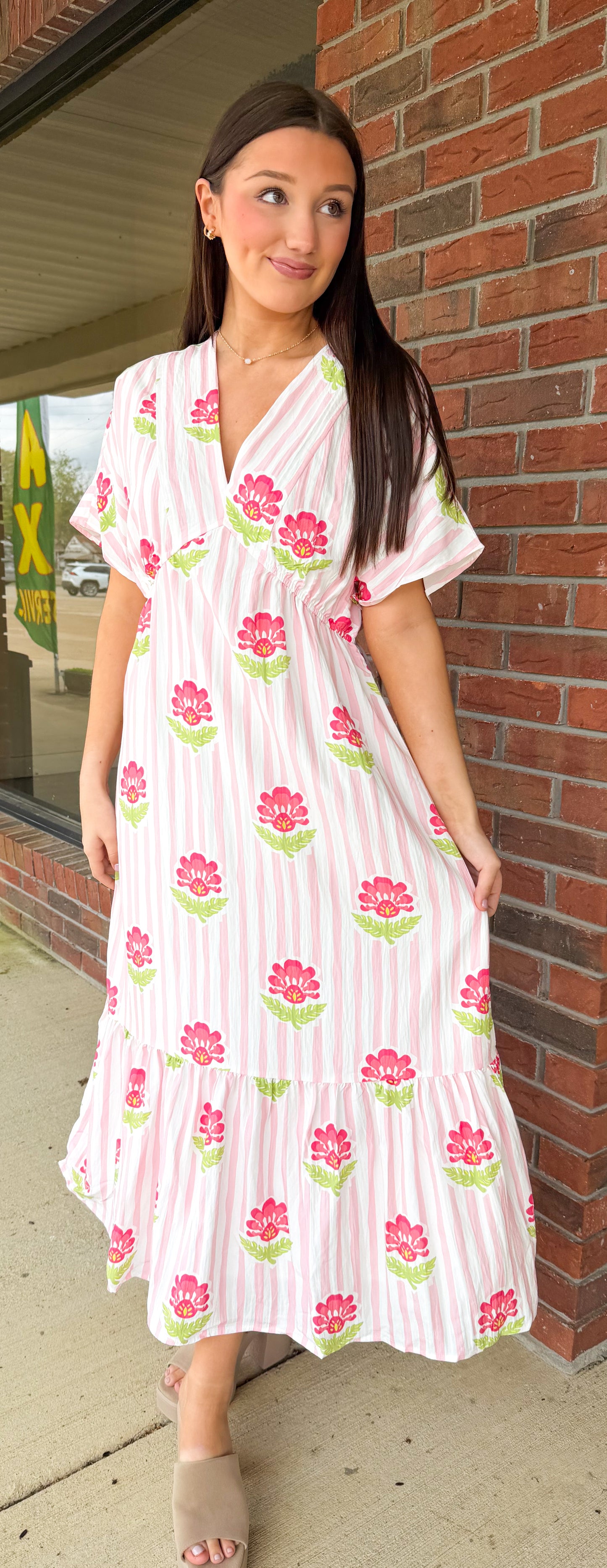 Blossom Breeze Midi Dress
