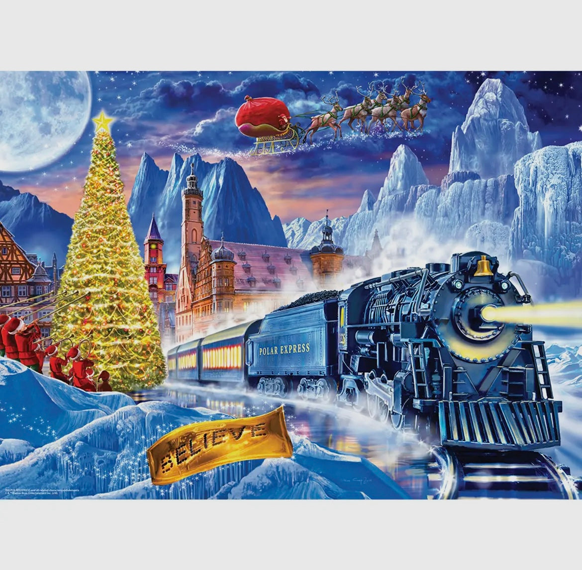 The Polar Express 100 Piece Puzzle