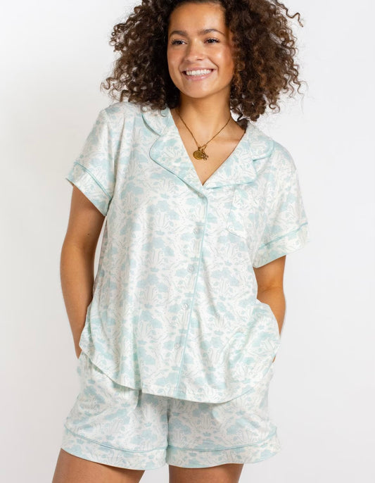 Royal Turnbridge Short Sleeve Pajama Top