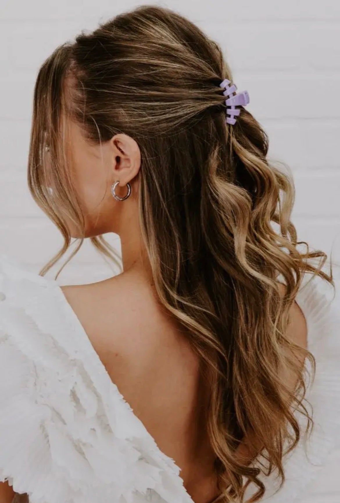 Teleties Tiny Lilac You Hair Clip