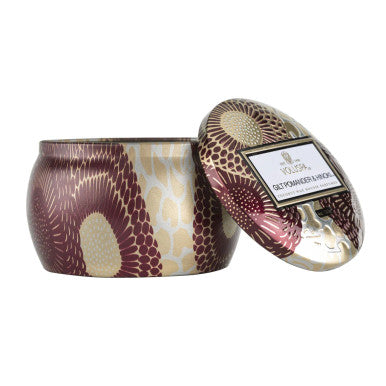 Voluspa Gilt Pomander & Hinoki Mini Tin Candle