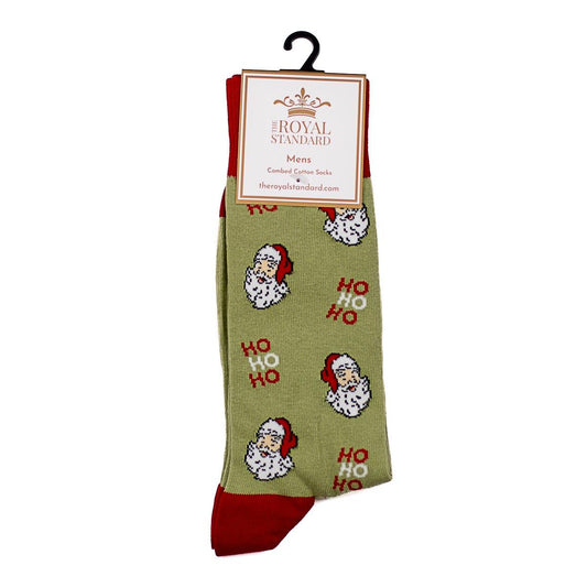 Mens HOHOHO Santa Socks