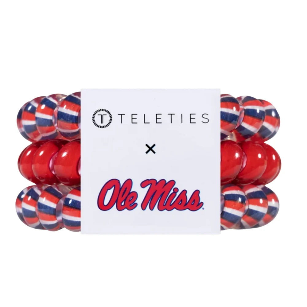 Large University Of MS Hair Coils