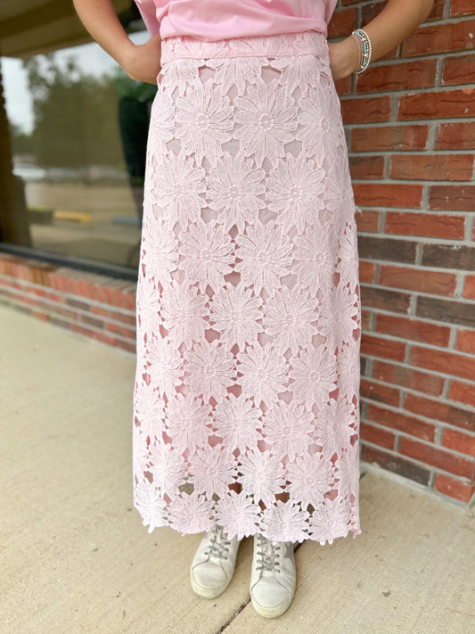 Flower Child Midi Skirt