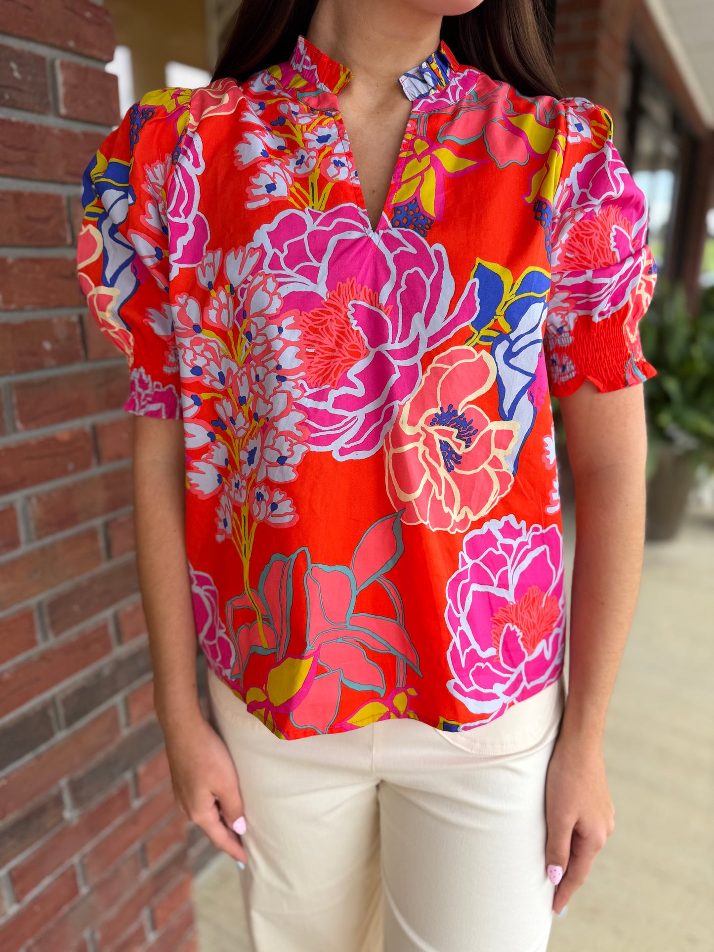 Reign Floral Top