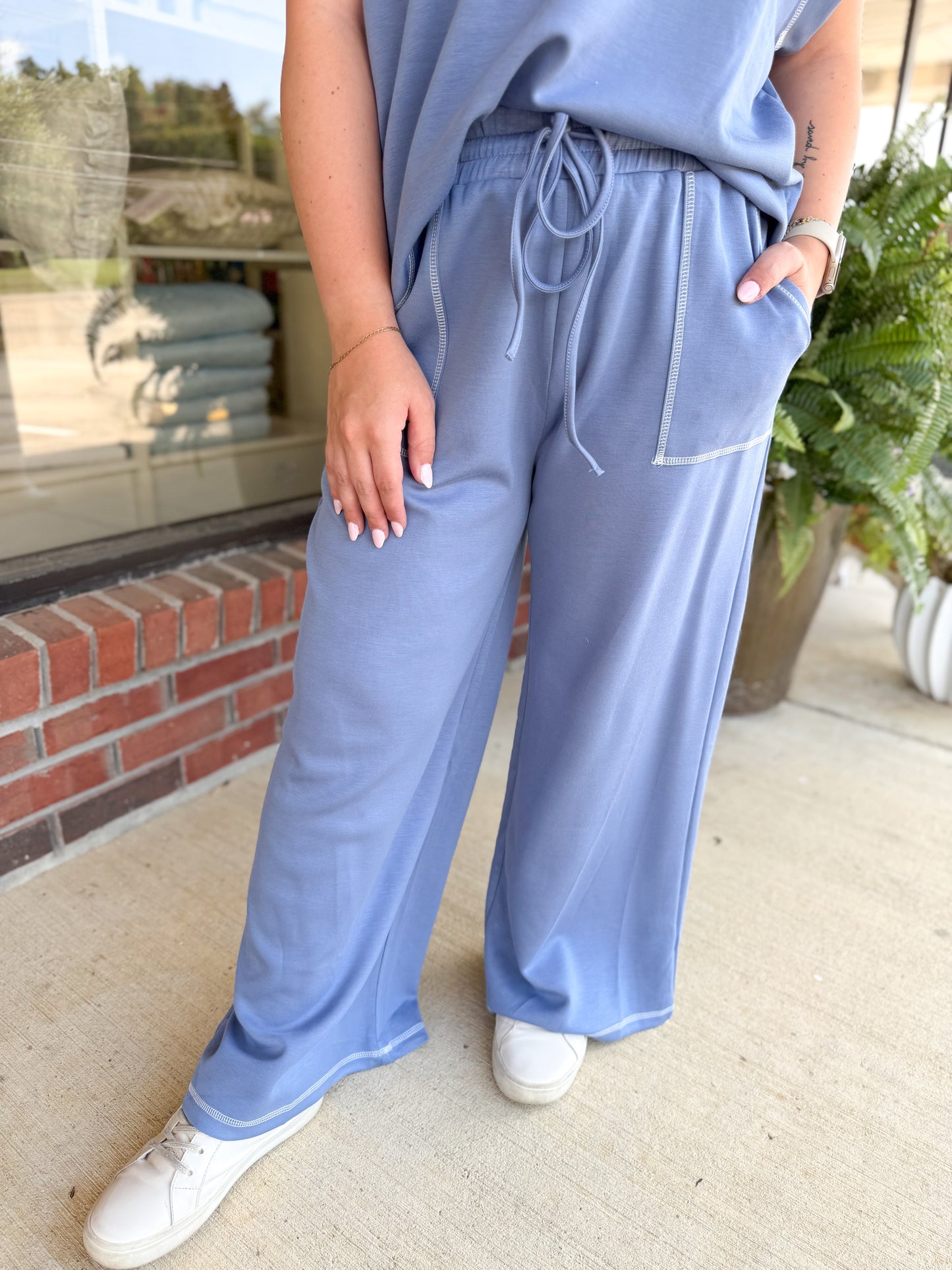 Lena Blue Scuba Set
