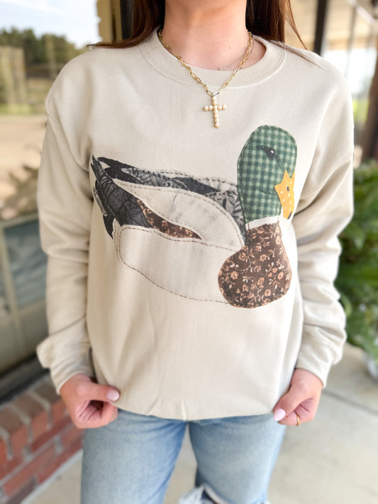 Patchwork Mallard Sweatshirt