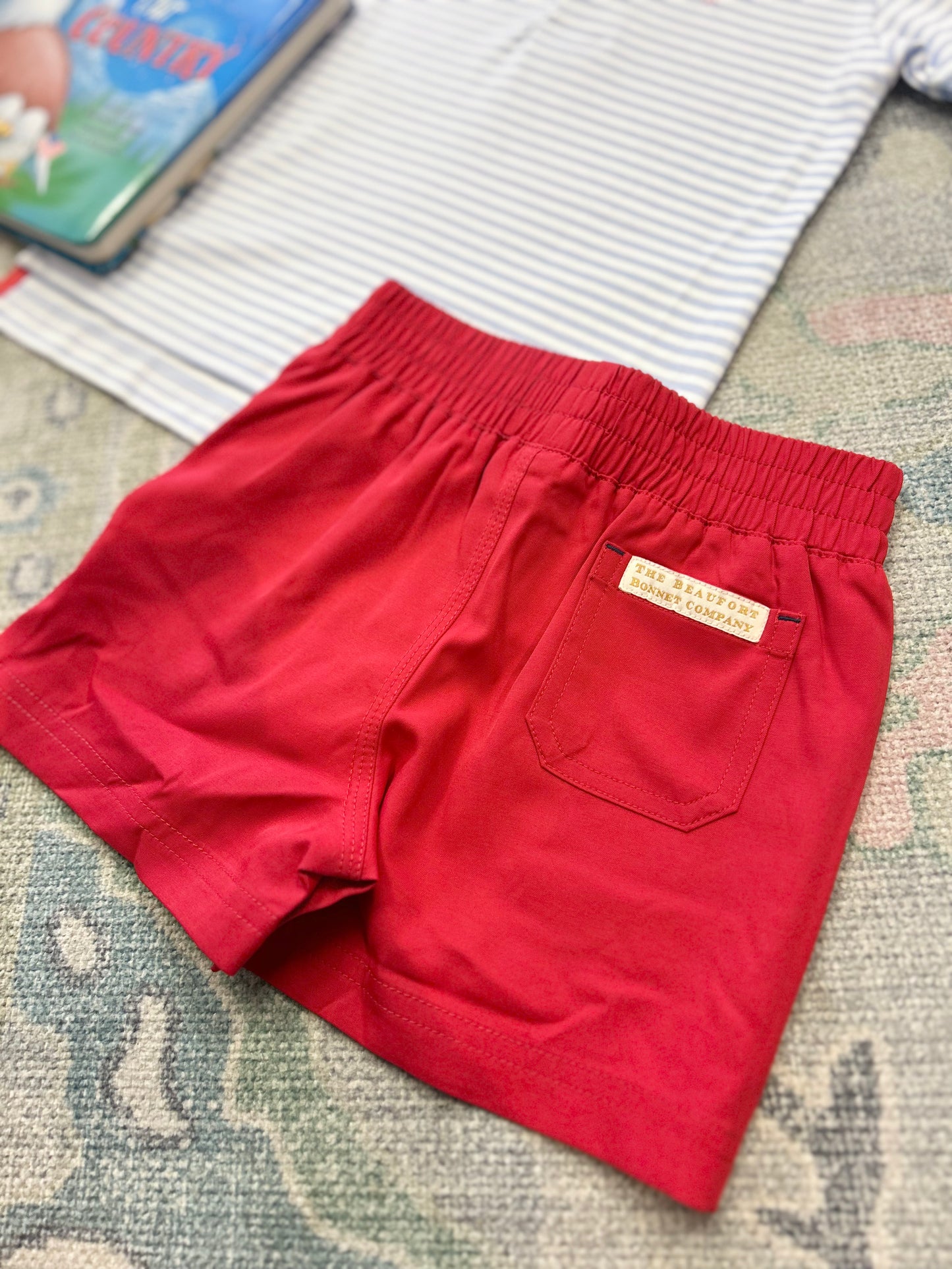 Prepletic Sheffield Shorts - Richmond Red