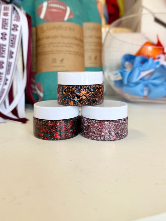 Game Day Hair & Body Glitter Gel - (Multiple Colors Available)
