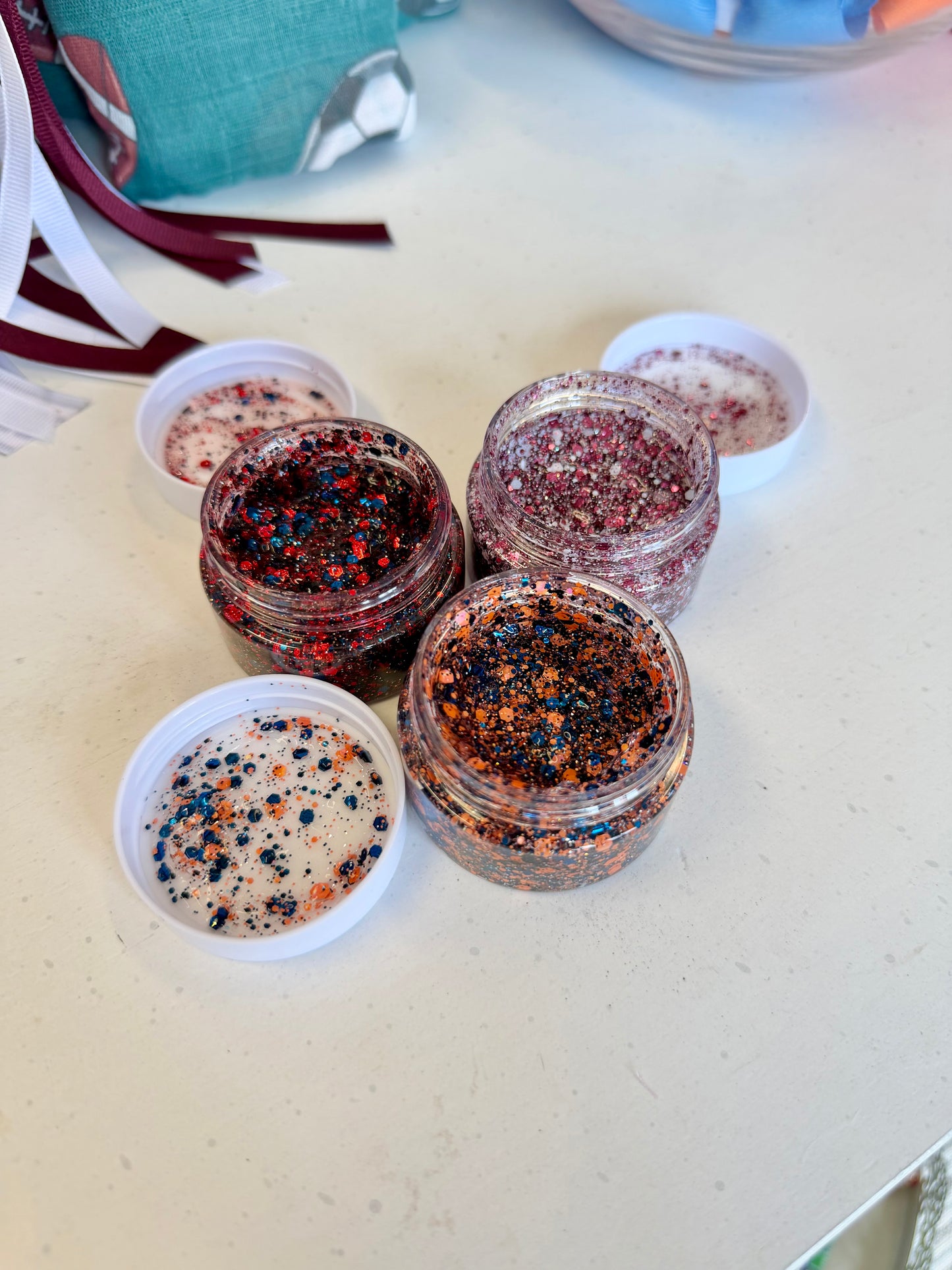 Game Day Hair & Body Glitter Gel - (Multiple Colors Available)