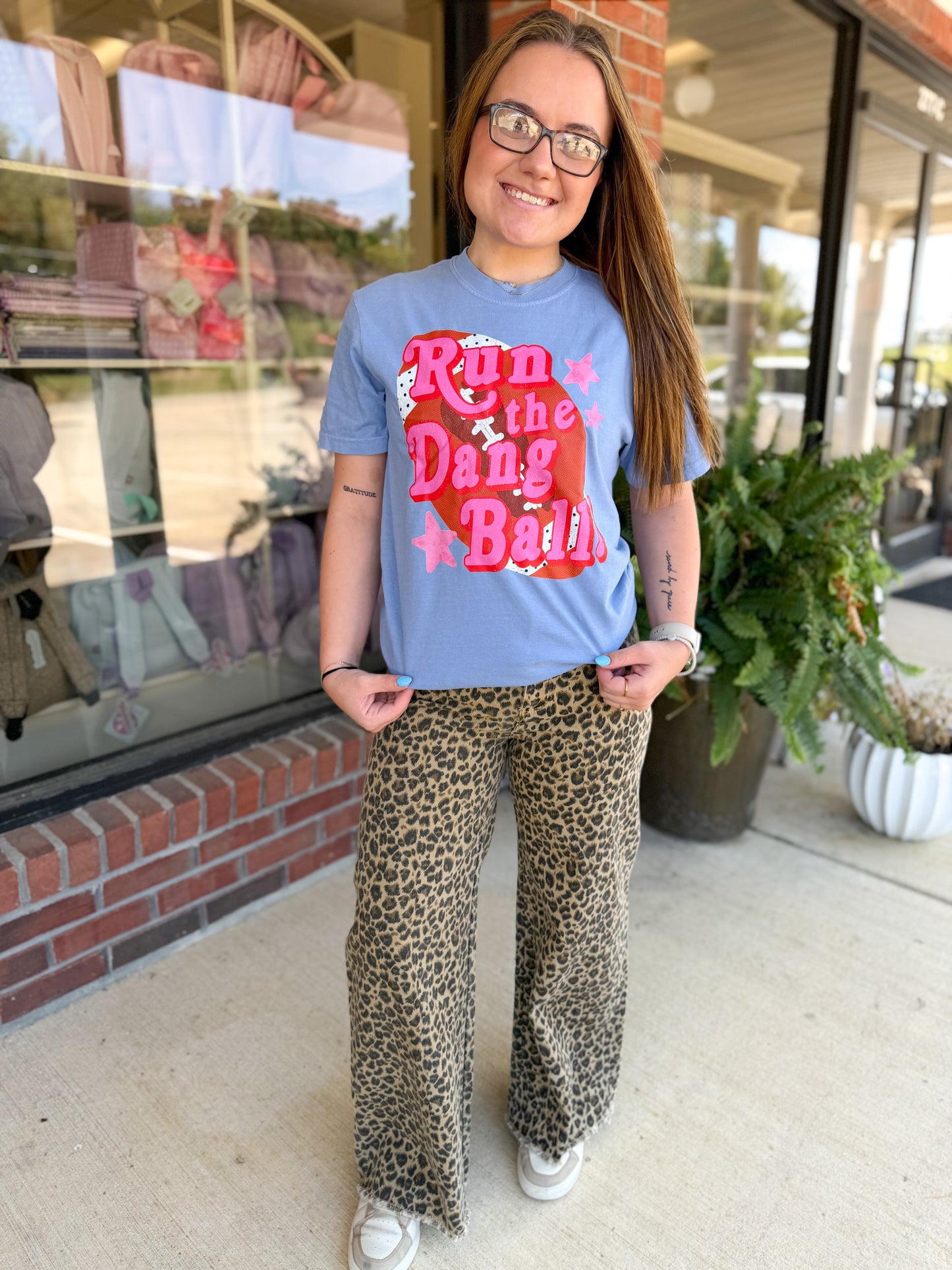 Run The Dang Ball Football T-Shirt