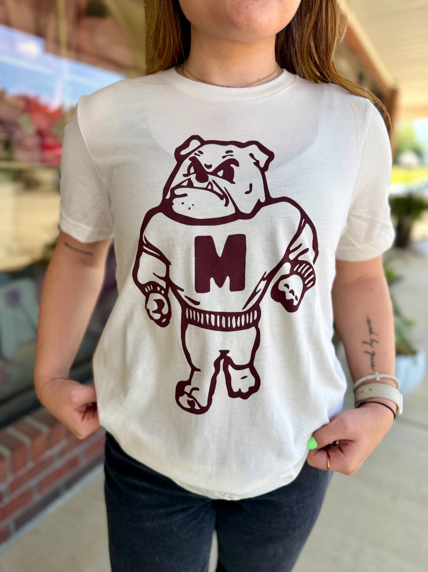 Vintage M Bulldog Tee