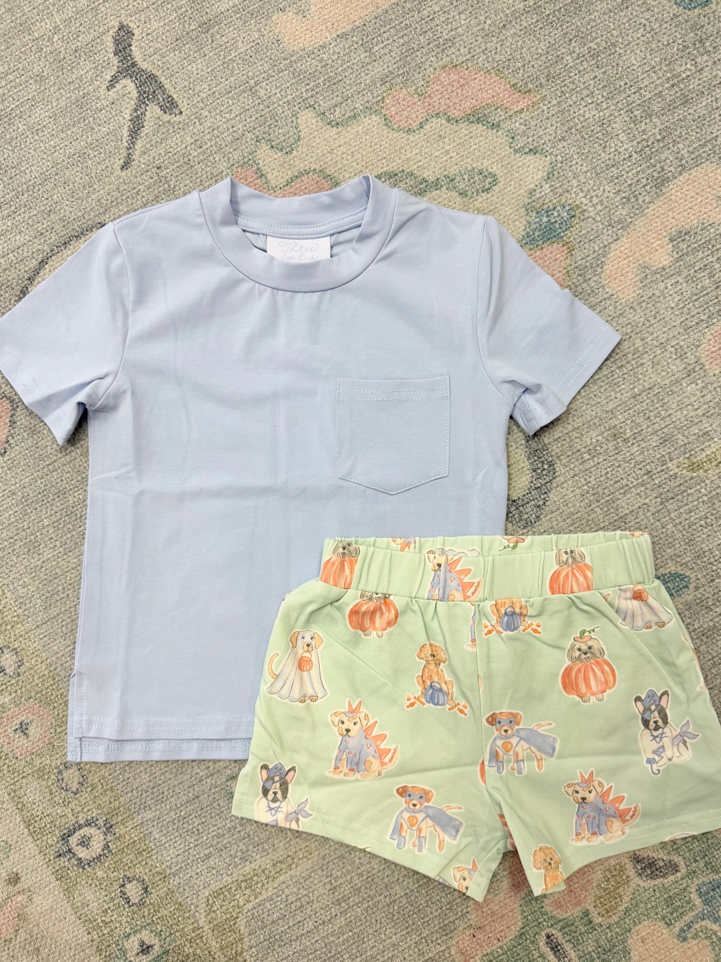 Trick or Treaters Covington Crewneck with Stafford Shorts