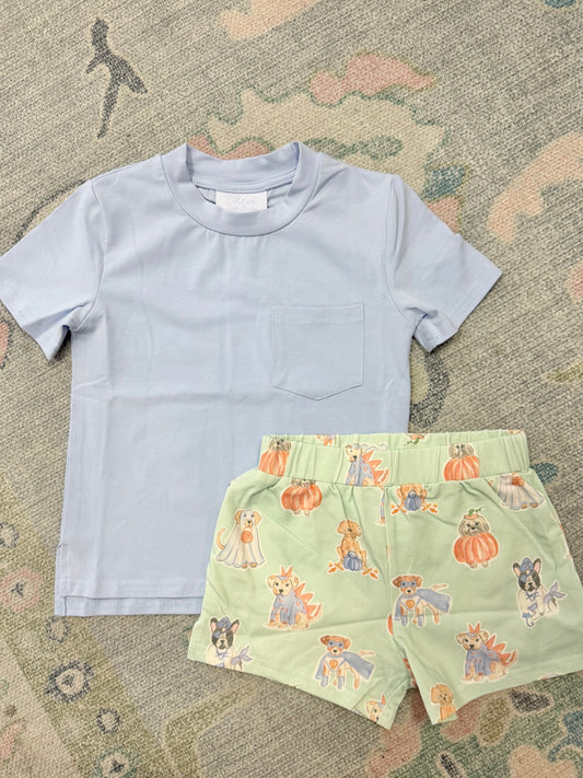 Trick or Treaters Covington Crewneck with Stafford Shorts