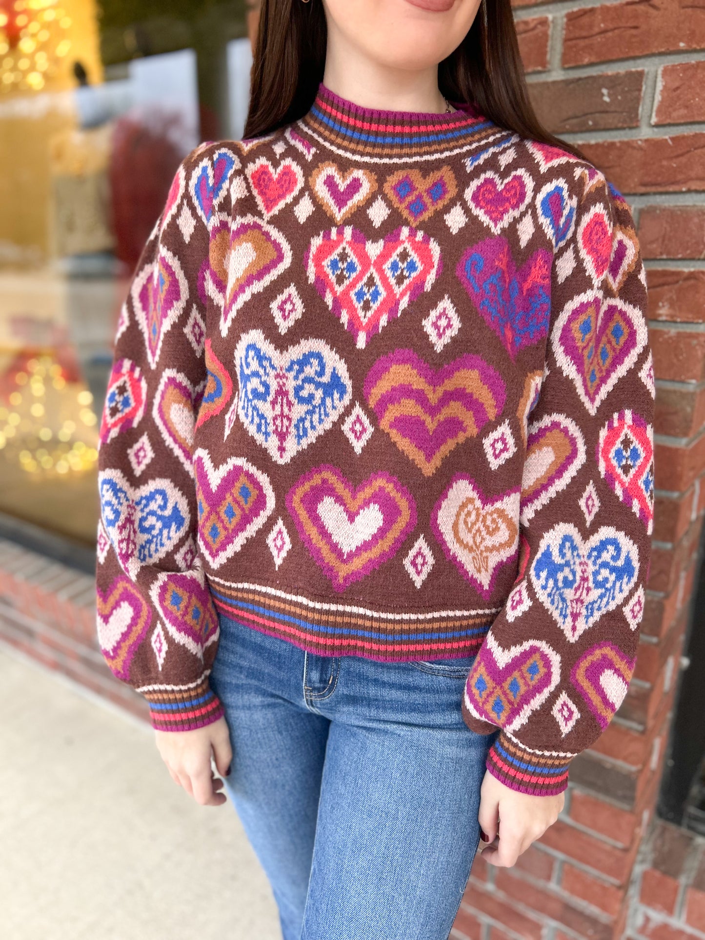 Heart on My Sleeve Sweater