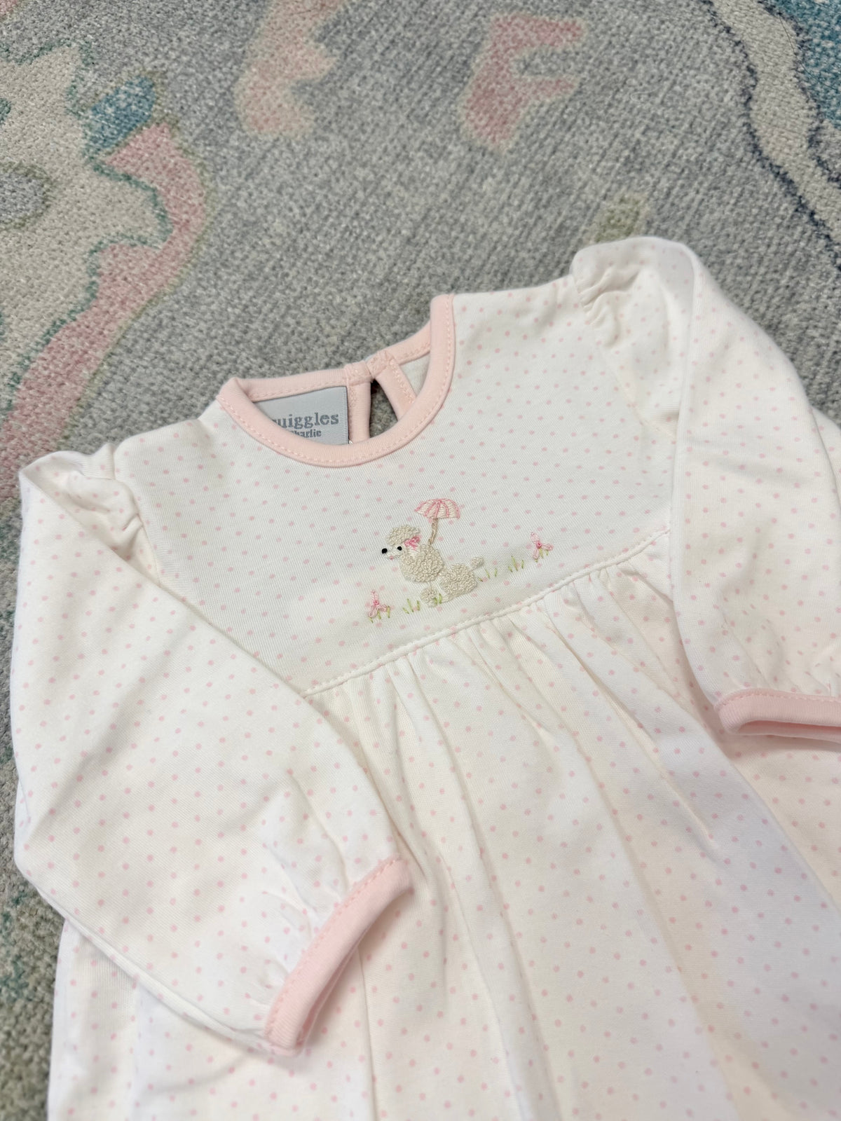Parasol Pooch Bitty Dot Onesie Dress
