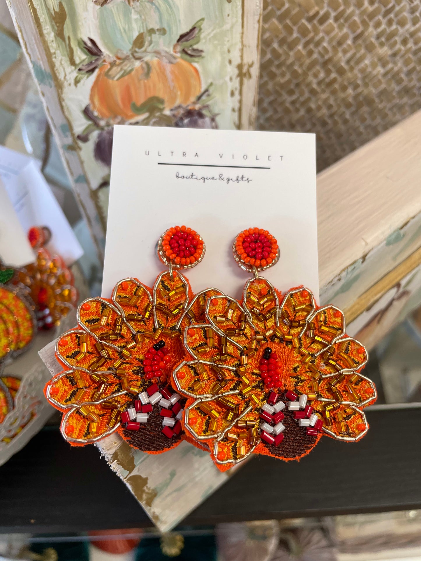 Turkey Beaded Earrings