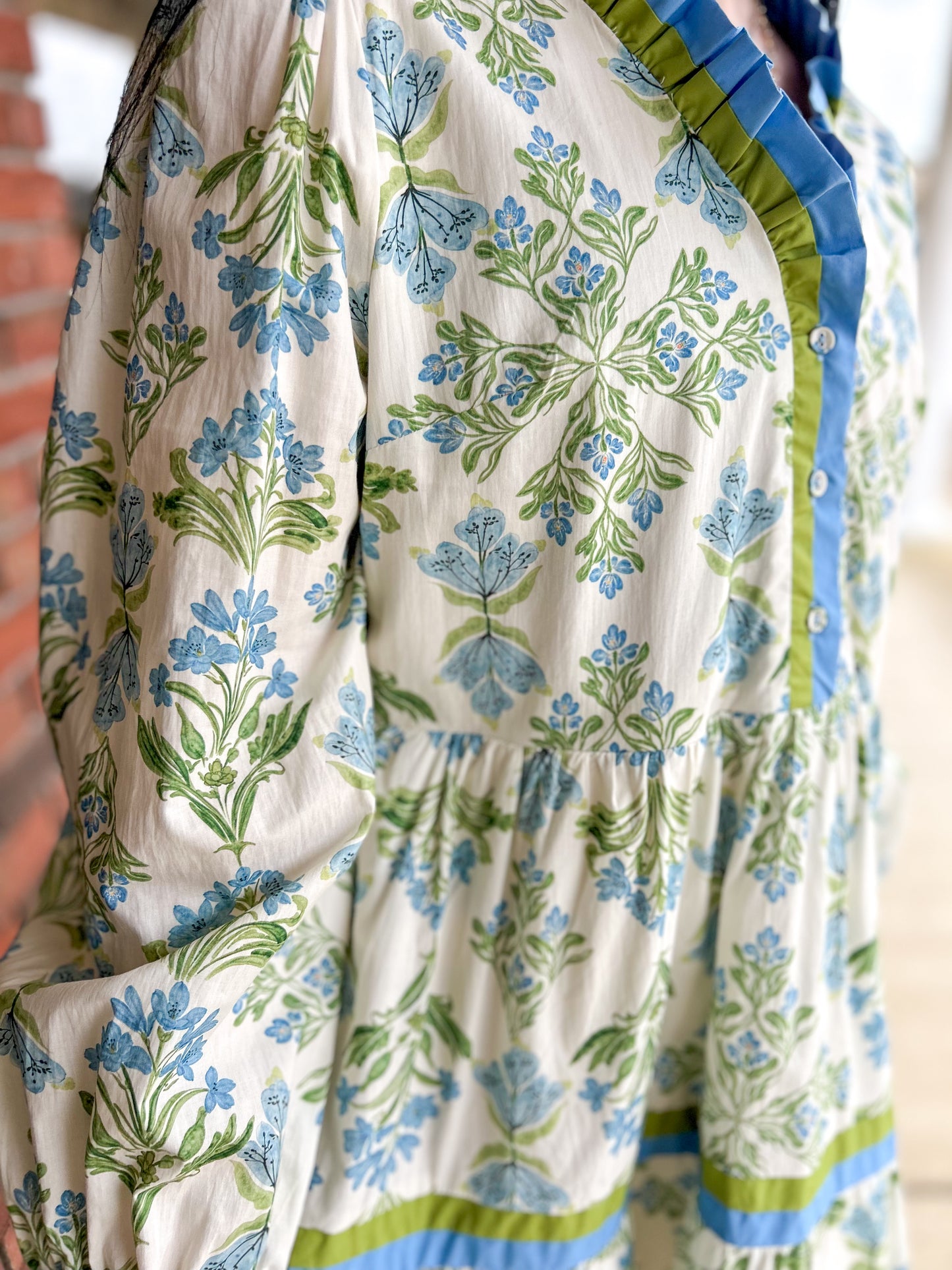 Blue Belle Long Sleeve Dress