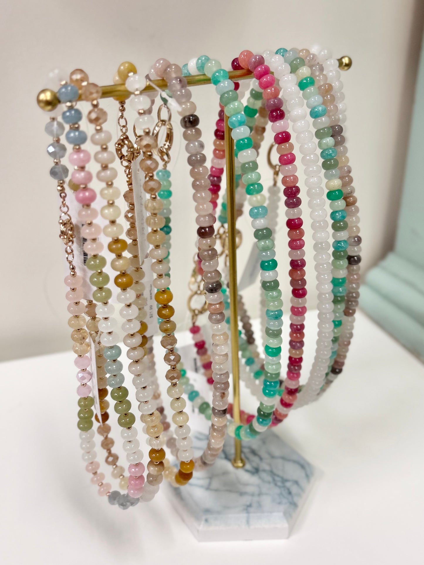 Macie Beaded Necklace (Multiple Colors Available)