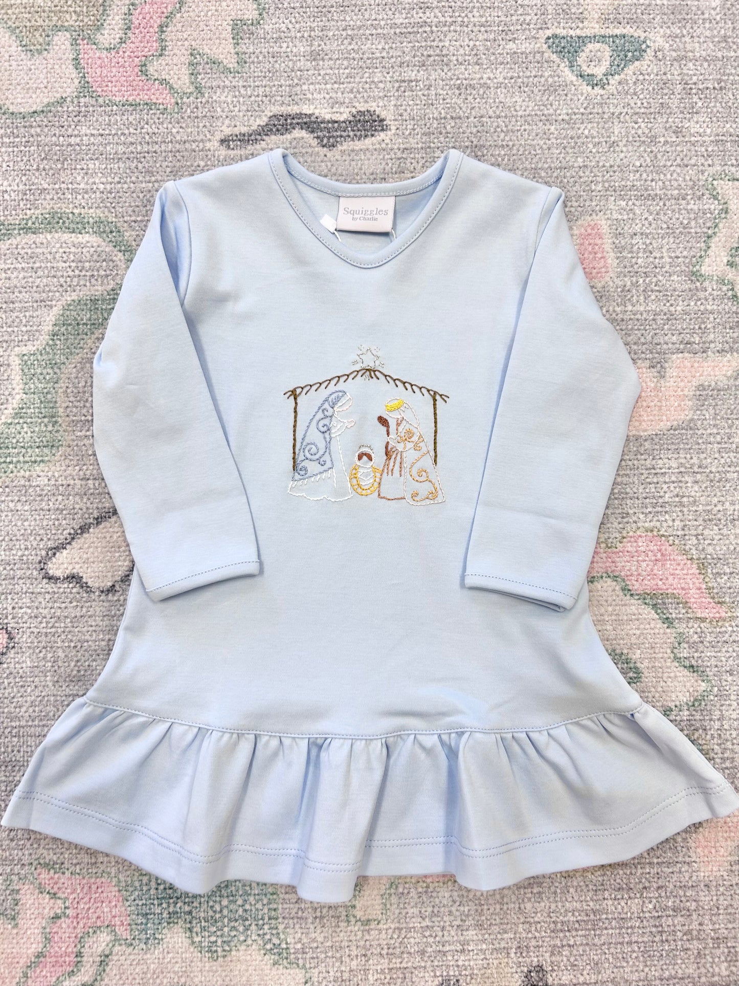 Silent Night Long Sleeve Dress