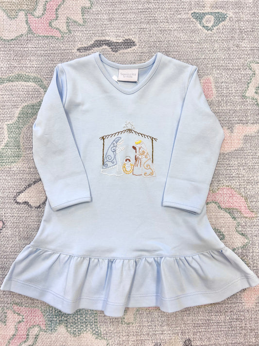 Silent Night Long Sleeve Dress