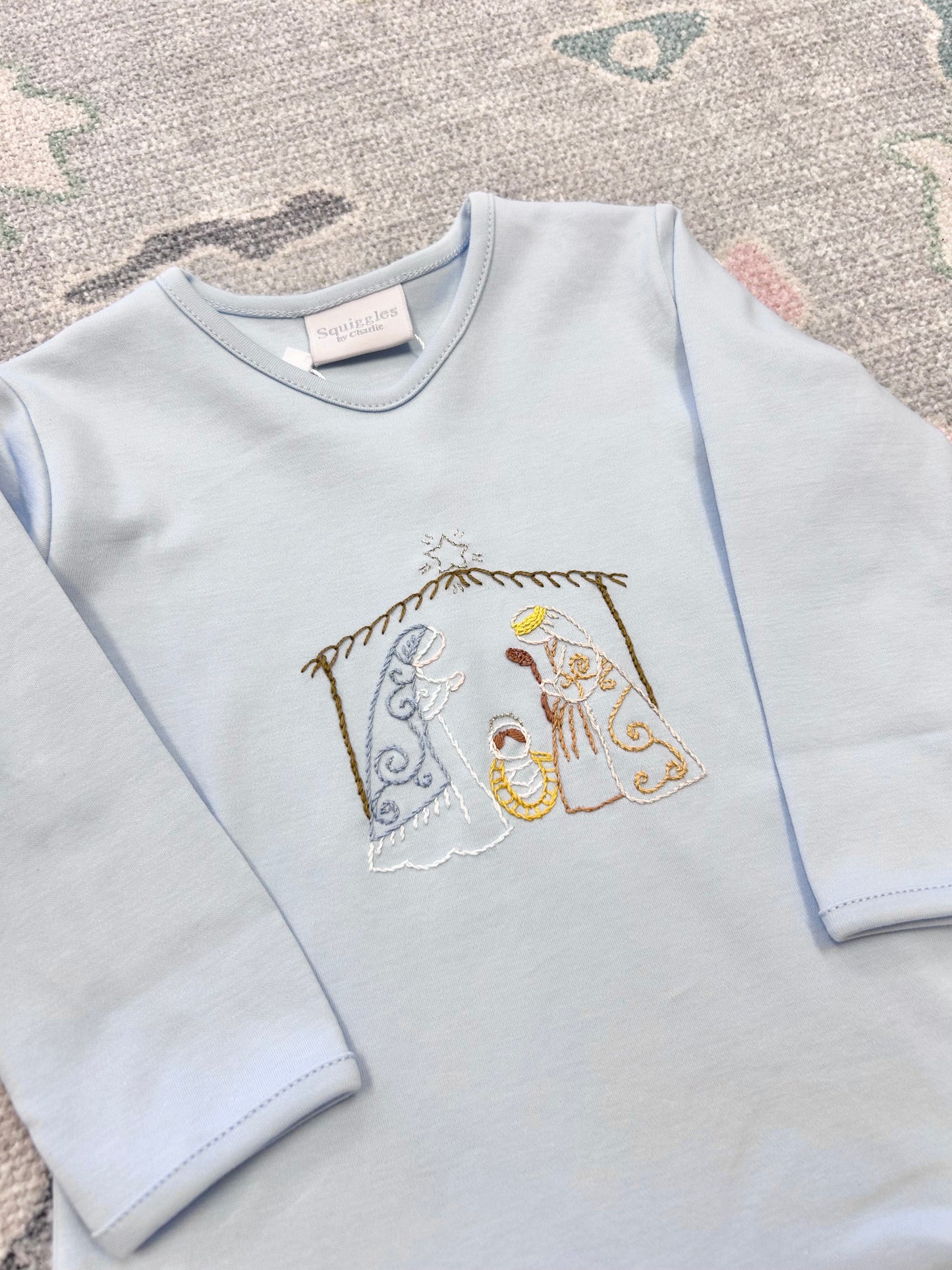 Silent Night Long Sleeve Dress